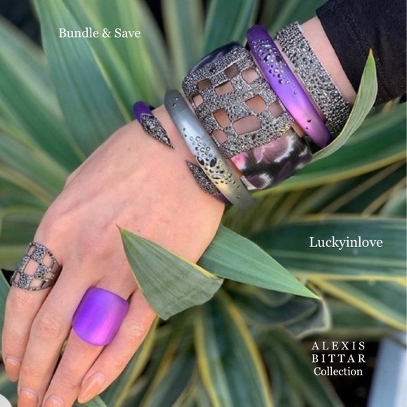 Michael Kors Jewelry - Artsy Edgy Classic Timeless Master Jeweler Alexis Bittar Vintage Modern Edgy